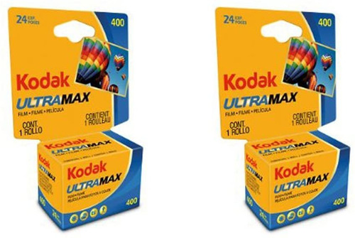 Pelicula Kodak Ultra Max 400 36 Fotos Paquete X 5 Unidades