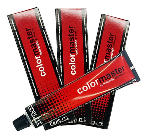 Tintura Fidelite 60 Gr Color Master Profesional X 3 Unidades