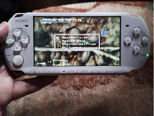 Psp Destravado Com Jogo Fisico E Cartão De Memória Com Jogos Emuladores...