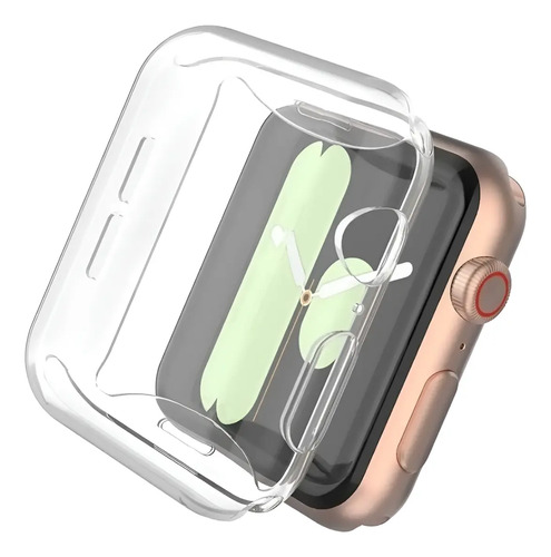 Capa Case Silicone Para Apple Watch Series 1 2 3 4 5 6 E Iwo