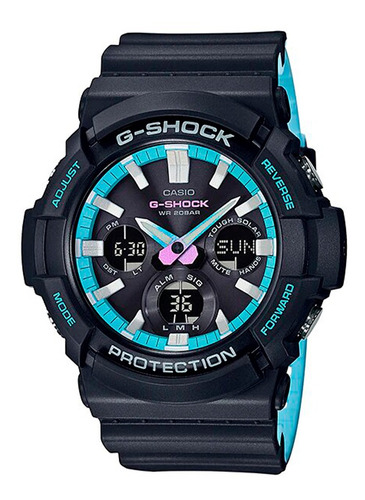 Reloj G-shock Gas-100pc-1adr Hombre Deportivo