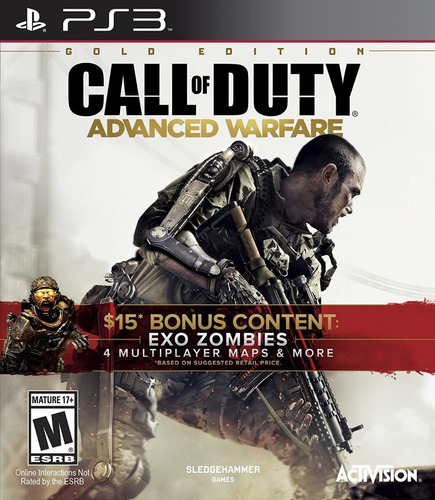 Call Of Duty Advanced Warfare - Fisico - Usado - Ps3