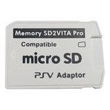 Adaptador De Tarjeta De Memoria Sd2vita Para Sistema Ps Vita