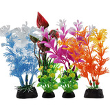 Pietypet 6 Piezas De Decoracin De Acuario, Accesorios Colori