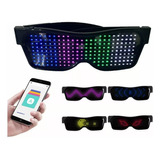 Óculos Led Personalizáveis Bt Colorful Glow Light