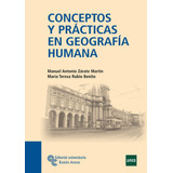 Conceptos Y Prãâ¡cticas En Geografãâa Humana, De Zárate, Antonio. Editorial Universitaria Ramón Areces, Tapa Blanda En Español
