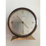 Hermoso Reloj Despertador Vintage Aleman Wehrle A Cuerda