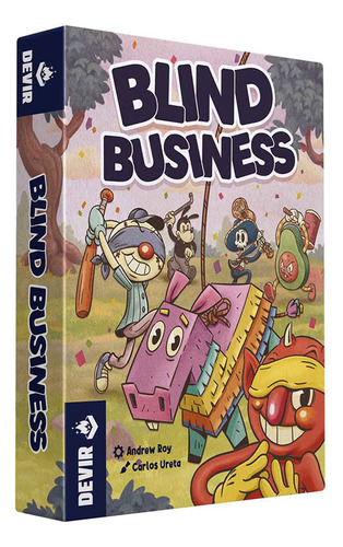 Blind Business Devir Pocket Juego Mesa Cartas Familiar