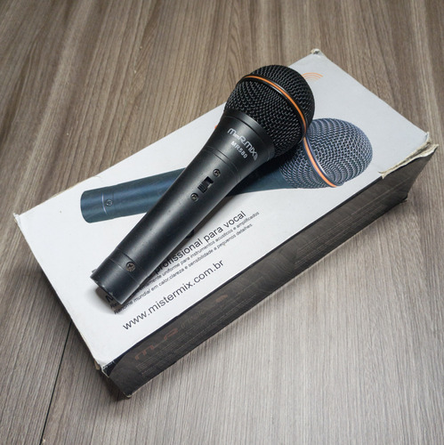Microfone Mr580 Profissional Tipo Dinâmico Resposta Uniforme