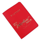 F Estuche Porta Pasaporte Cuero Funda Forro Protector Viajes