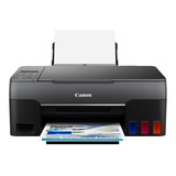 Impresora A Color Multifunción Canon Pixma G3160 Con Wifi Negra 110v/220v