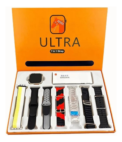 Relógio Inteligente Ultra 7 Em 1, Bracelete, Ultra 9, 49mm.