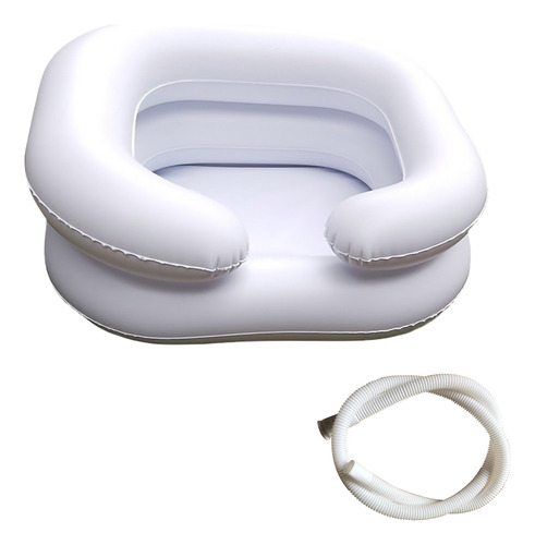 Basin Inflable Para Lavar El Cabello En Cama