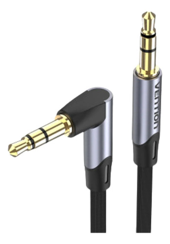 Cable De Audio 90° Mini Plug 3,5 Stereo 3 M Auxiliar Vention
