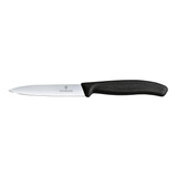 Cuchillo Cocina Victorinox Negro 6.7703 Hoja Recta 10cm 