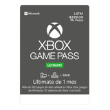 Xbox Gamepass Ultimate 1 Mes Codigo Digital Global