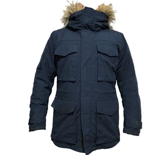 Campera Parka Polham Original Desmontable Hombre Talle L