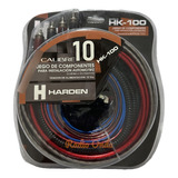 Kit De Instalacion Calibre 10 Amplificador Hk-100 Harden