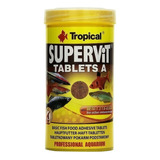 Alimento Peces Tabletas Adhesivas Supervit Tablets A 250 Ml