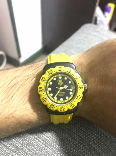 Reloj Tag Heuer F1 Fondo Amarillo