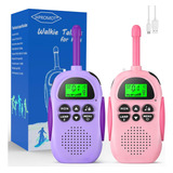 Rechargeable Walkie Talkies For Kids: 2 Pack Kids Walkie ...