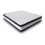 Colchon Topacio Simetric Self Pillow 140x190 Resortes* Color Blanco