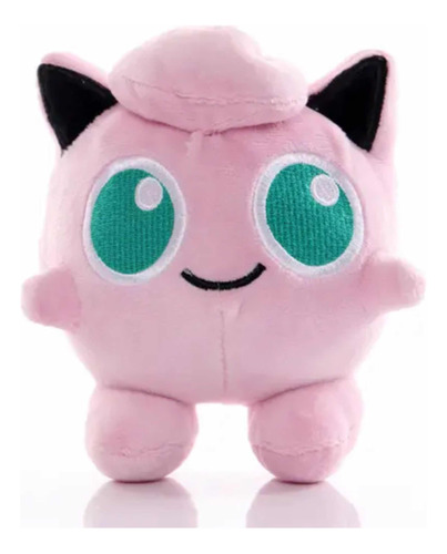 Peluche Pokemon Jigglypuff, Regalo Niños (14 X 10,5 Cm)