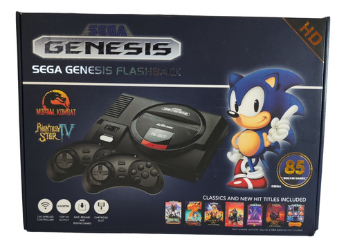 Consola Usada Sega Genesis Flasblack Con Juegos Incluidos