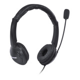 Fone Headset Corp Usb Com Microfone - Preto - Vk390