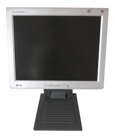 Monitor Lcd LG Flatron L15ms 15  Base Articulada Com Nf  