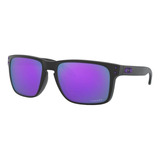 Lentes De Sol Holbrook Xl Matte Black Prizm Violet Oakley