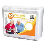 Calzon Americano Para Adulto Paquete 10 Pz