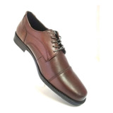 Zapato Para Caballero Dockers D229551 Piel Color Caoba
