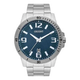 Relógio Orient Prata Masculino Mbss1419 D2sx 