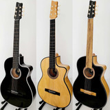 Guitarra Acústica+forro +método+pick De Rasgueo+envío Gratis