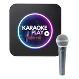 Caixa De Som Bluetooth Karaoke Com Microfone Rad-8625 Barato