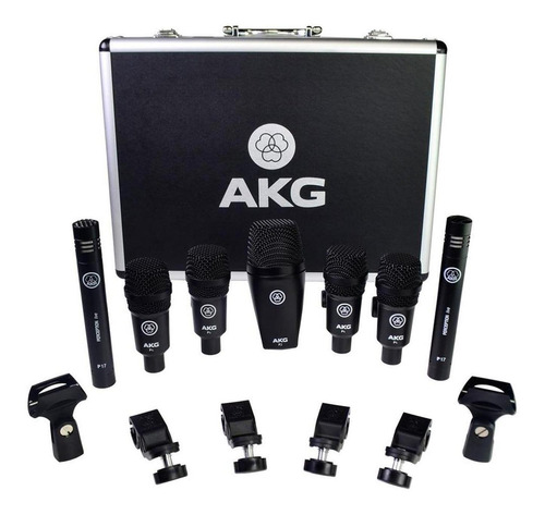 Akg Drum Set Session 1 Kit Para Bateria Oferta!!!