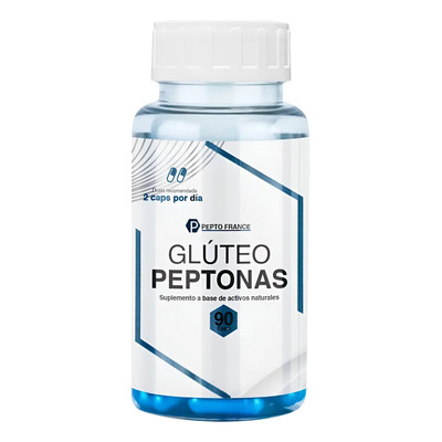 Glúteo Peptonas 90 Capsulas Pepto France Sin Sabor | Meses sin interés