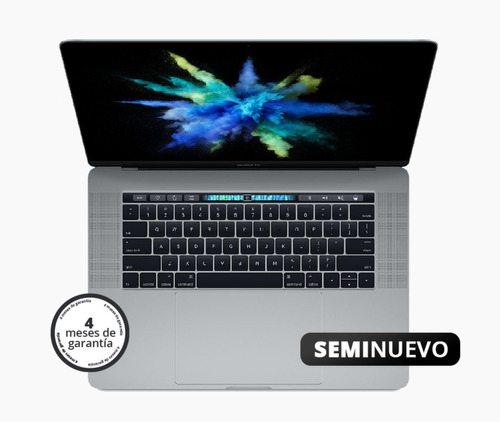 Macbook Pro Touchbar 15.4 2018 I7 2.2 16gb 256ssd Rp 560 4gb