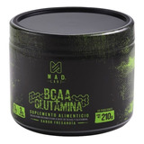 Bcaa Glutamina Mad Labz 210g Sabor Fresandia