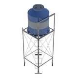 Torre Tanque Desmontable 2 Metros - Hasta 1500 L