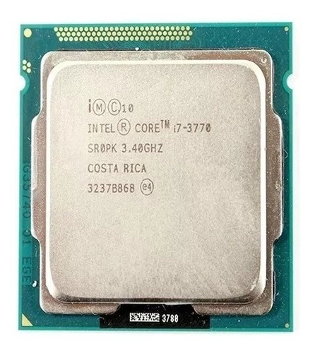 Proces. Intel Core I7 3770 3.4ghz Lga1155 Original + Cooler