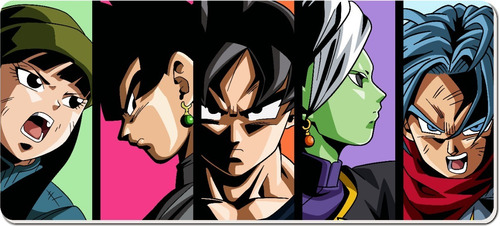 Mousepad Dragon Ball Crossover 90x40cm M043l