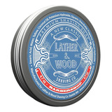 Jabon De Afeitar Lather & Wood Shaving Co El Mejor 133g