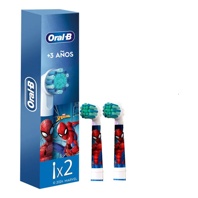 Repuesto para Cepillo Eléctrico Oral-B Marvel Spider-Man, 2 Unidades | MercadoLibre