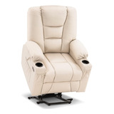 Power Lift 7519 - Silla Reclinable Con Masaje Y Calor Para P