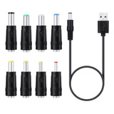 Em 1 Porta Usb De 5v Para Dc 5,5x2,1 Mm 3,5 Mm 4,0 Mm 4,0 Mm