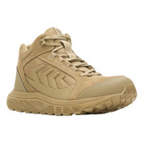 Bota Táctica Bates Rush Shield Mid Vent Dos Colores 