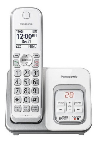 Teléfono Panasonic  Kx-tgd532w Inalámbrico - Color Blanco