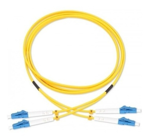 Patch Cord Fibra Optica 3 Mts Lc/pc Lc/pc Monomodo Duplex